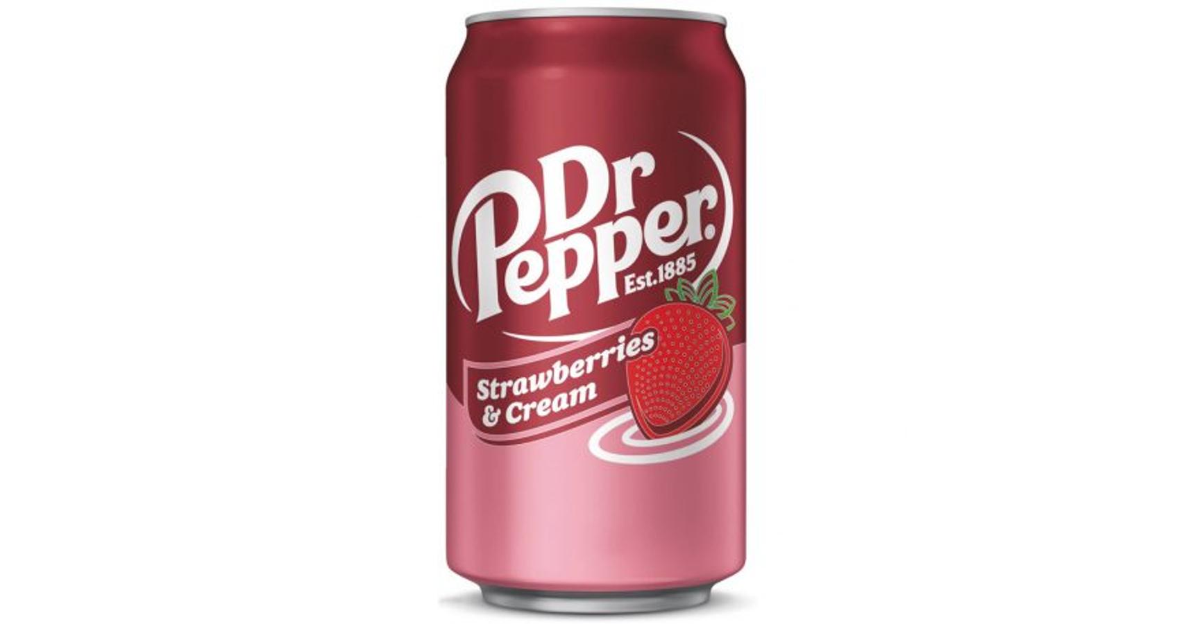 DR Pepper Strawberries and Cream 355ml